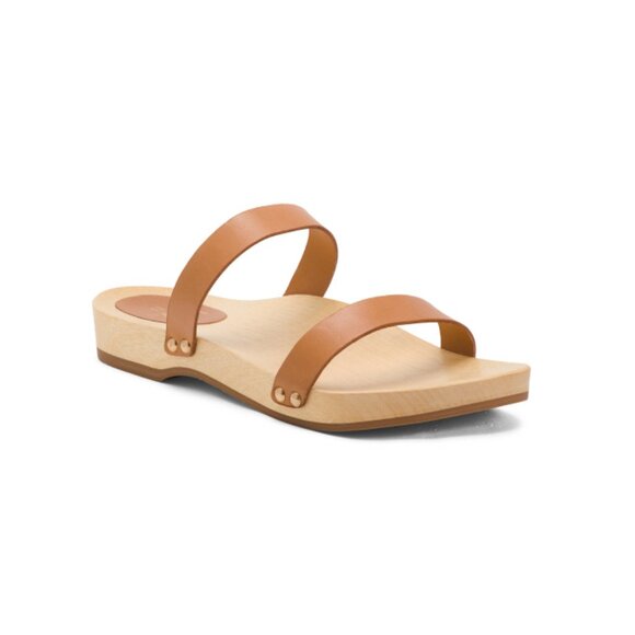 BEEK Other - BEEK Honey Made In Brazil Leather Dipper Double Band Sandals